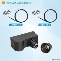 Universal Grill Igniter Module – 2 Outlet Push Button Electronic Ignition for Ch