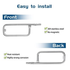 Burner Tube for Weber Q200, 41862 Replacement Grill Burner for Weber Q200, Q2…