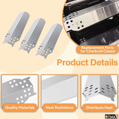 Grill Parts for Charbroil Classic 360 3-Burner 463672717 463672817 463773717 G32
