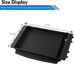 Griddle Replacement Parts for Weber Spirit and Spirit II 200 300 Griddle Accesso
