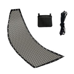 Hanging Swing Chair Outdoor Relaxation Elegant Rhombus Design Indoor Outdoor Use
