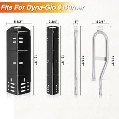 Grill Parts for Dyna-Glo 5 Burner DGH474CRP DGH483CRP DGH485CRP,70-02-411 Heat T