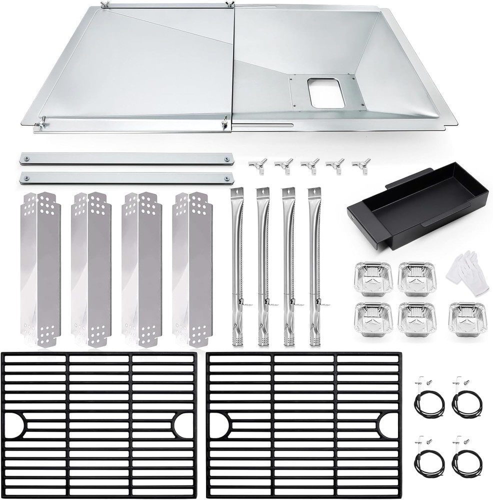 Nexgrill 4 Burner 720-0830X Drip Pan and Grid Grate Set