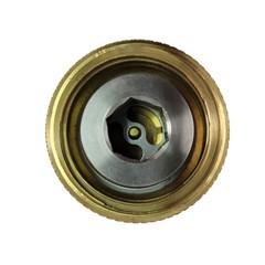 MEC ME571 1-3/4″ x 1-3/4″ Gas Swivel Fill Check Adapter Fitting Brass