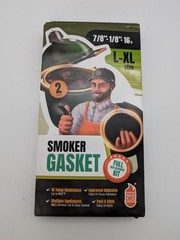 Smoker Gasket Replacement Seal For Big Green Egg 2-Pack 7/8”x 1/8” x 16 FT L/XL