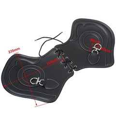 Leather Heat Shield Deflector Universal for Harley Touring Softail Dyna