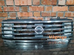 JDM Nissan Cube Z11 AUTECH Chrome Front Grill Grille Mask With Lamps Lights