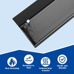 Safbbcue Heat Plates For Brinkmann 810-1750-S 810-3820-S 810-3821-S 810-6340-S