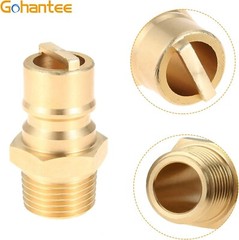 1/2″ Natural Gas Propane Quick Connect Adapter Disconnect Connector Brass Adapte