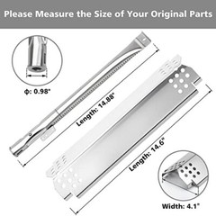 4 Burner Grill Replacement Parts for Nexgrill Grill 720-0830H 720-0864