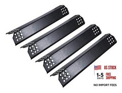 4 Pack Porcelain Grill Heat Plate 14.56″ L, 4 x Porcelain Steel Heat Plates
