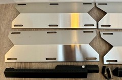 C2630a 3pack S9123a 3pack 17 3/4 Heat Plates And 15 13/16 Burners Replacement