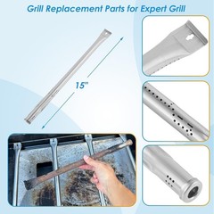 Replacement Parts Kit for Expert Grill 4 Burner 720-0789H, Heat Shield and Burne