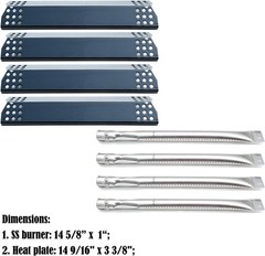 Parts Kit DG142 Replacement 14 5/8 inch burner for Sunbeam,Nexgrill,Grill Mas…