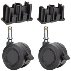 Dcyourhome 67067 Grill Wheels 67066 Caster Inserts For Weber Gs4 Genesis Ii Gas