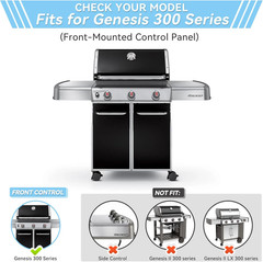 17.5″ Porcelain Enameled Flavorizer Bars for Weber Genesis 300 330 Series 5pk