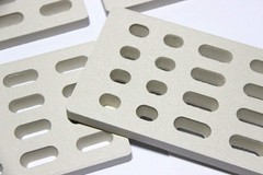 7 1/16″ Universal Replacement Heat Plate Flame Tamer, Ceramic Brick Flame Tamer