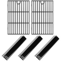 Expert Gas Grill Parts – Cast Iron Grates & Steel Shields