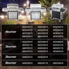 Grill Replacement Parts For Charbroil Advantage 4 Burner 463344015 463343015 463
