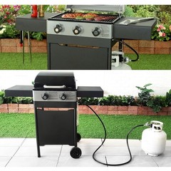 4ft Hose and Regulator Kit for BBQ Grills Fire Pits and Outdoor Adventures