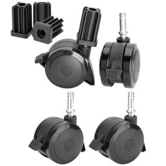 70360 Locking Caster with Insert for Weber Spirit Grill 2.84″ x 4.5″(4 Pack)