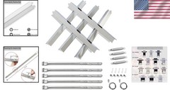 Stainless Steel Grill Replacement for Charbroil 5/4 Burners—Complete Kit