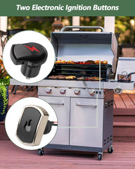 Fit for Charbroil Grill Ignitor Replacement Kit 5-Outlets Electronic Ignition Mo