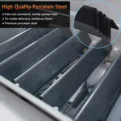 5PCS 15.3 Inch Flavorizer Bars for Weber Spirit Spirit II GS4 E310 E320 E330