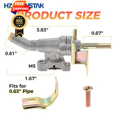 HZ-MONSTAR Gas Grill Replacement Parts Manifold Main Burner For Natural