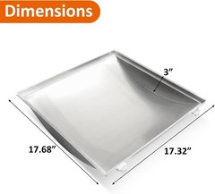 Stainless Trough for Charbroil Infrared 2 Burner G352-2100-W1