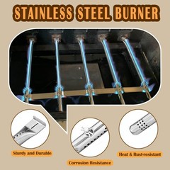 SafBbcue Grill Parts Kit Replacement for Charbroil Performance 300 2-Burner 4…