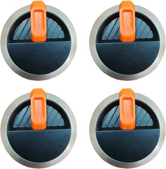 Grill Orange Knobs Replacement for Blackstone Models 1666, 1517, 1554, 1825, 183