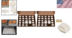 Turbo/Nexgrill Gas Grill Ceramic Briquettes, Set of 100 pcs