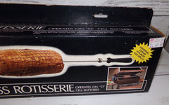 Universal Cordless Rotisserie Gas Grills Thermos Model No. 8930 Battery Operated