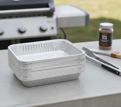 Drip Pans, 20 Pack, 6415, for Weber Q Spirit Genesis II LX 200 300