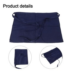 Easy Maintenance Black Apron with Vintage Style for Culinary Professionals