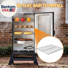 Cooking Grate Replacement Part for Masterbuilt 30 Inch Electric Smoker, 14.6″ X
