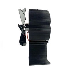 6 Blade Heat Powered Fireplace Fan For Even Warm Air Flow Around Living Areas