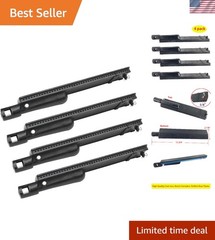 DB103 4-Pack Cast Iron Burners for Turbo BBQ, Charbroil, Nexgrill, Coleman, Sams