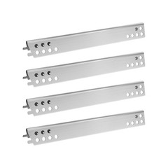 Kalomo 15 1/2″ x 2″ Stainless Steel Grill Heat Plates Shield Burner Cover Hea…