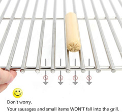 7MM 304 Stainless Steel Grill Grates for Weber Genesis E310 E320 E330 S310 S320