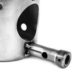 Grill Burner Fire Burn Pot Firepot Replacement Parts for Pit Boss Traeger