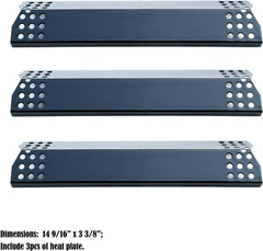 3-pk Porcelain Heat Plates for Sunbeam Nexgrill Grill Master Charbroil Uberhaus