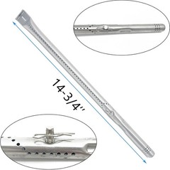 Stainless Steel 4pack 14-3/4” Burner and 16″ Heat Plate Replacement Part for Cha