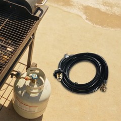 10Ft POL Fitting Propane Hose Compatible with Buddy Heater Connect 5-40LB Tank