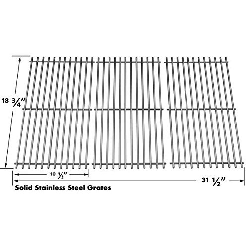 Replacement SS Cooking Grid for Y0101XC,720-0709,Y0005XC-1,80000445 Gas Models