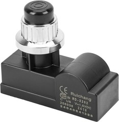 Universal 2 Male Outlet Push Button Igniter – Silver Spark Generator for Grills