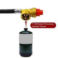 Fuel Propane Butane Gas Portable Camping Stove 27.5 Inch Regulator with Hose …