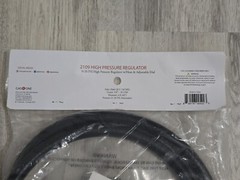 🤠🖲 Gas One #2109 High Pressure Gas Regulator 0-20 PSI 4′ Hose, Adjustable Dial