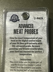 New Pit Boss Smoker Advanced Meat Temperature 6″ Probe 2-Pk Set 48″ Wire 67297